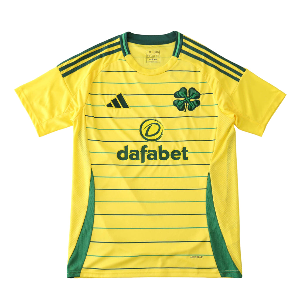 Camisa Celtic II (Away) 24/25 - Torcedor Masculina - Amarelo
