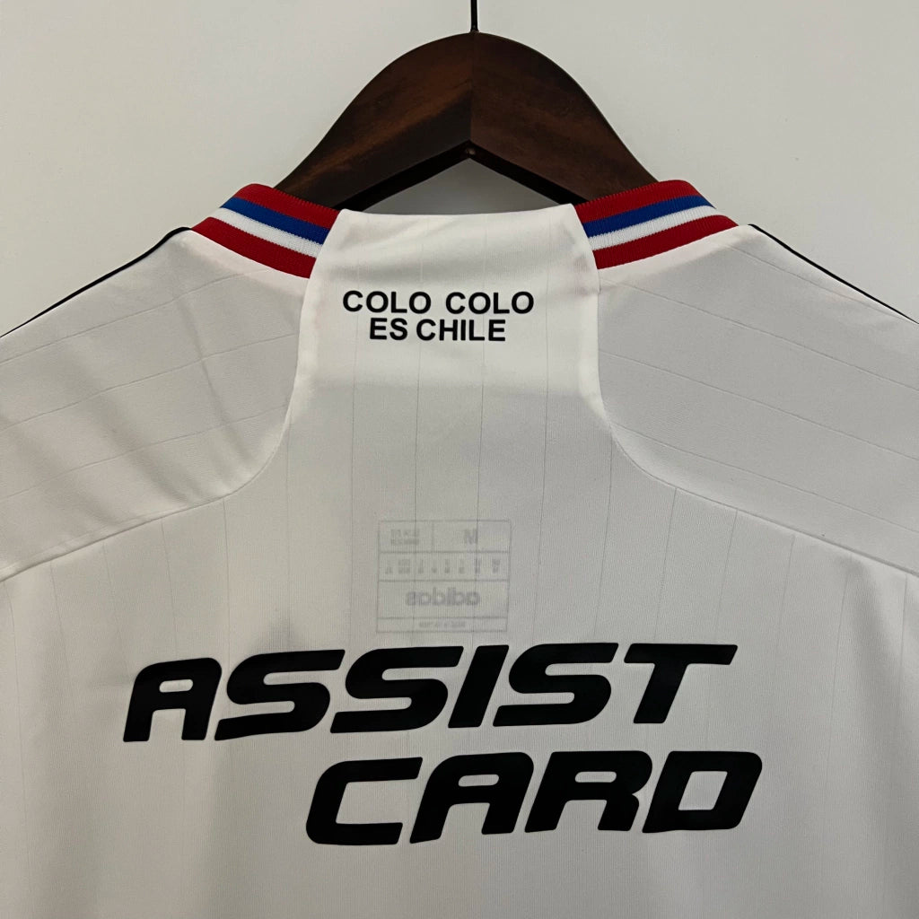 Camisa Colo-Colo I (Home) 23/24 - Torcedor Masculina - Branco - Manto Elegante