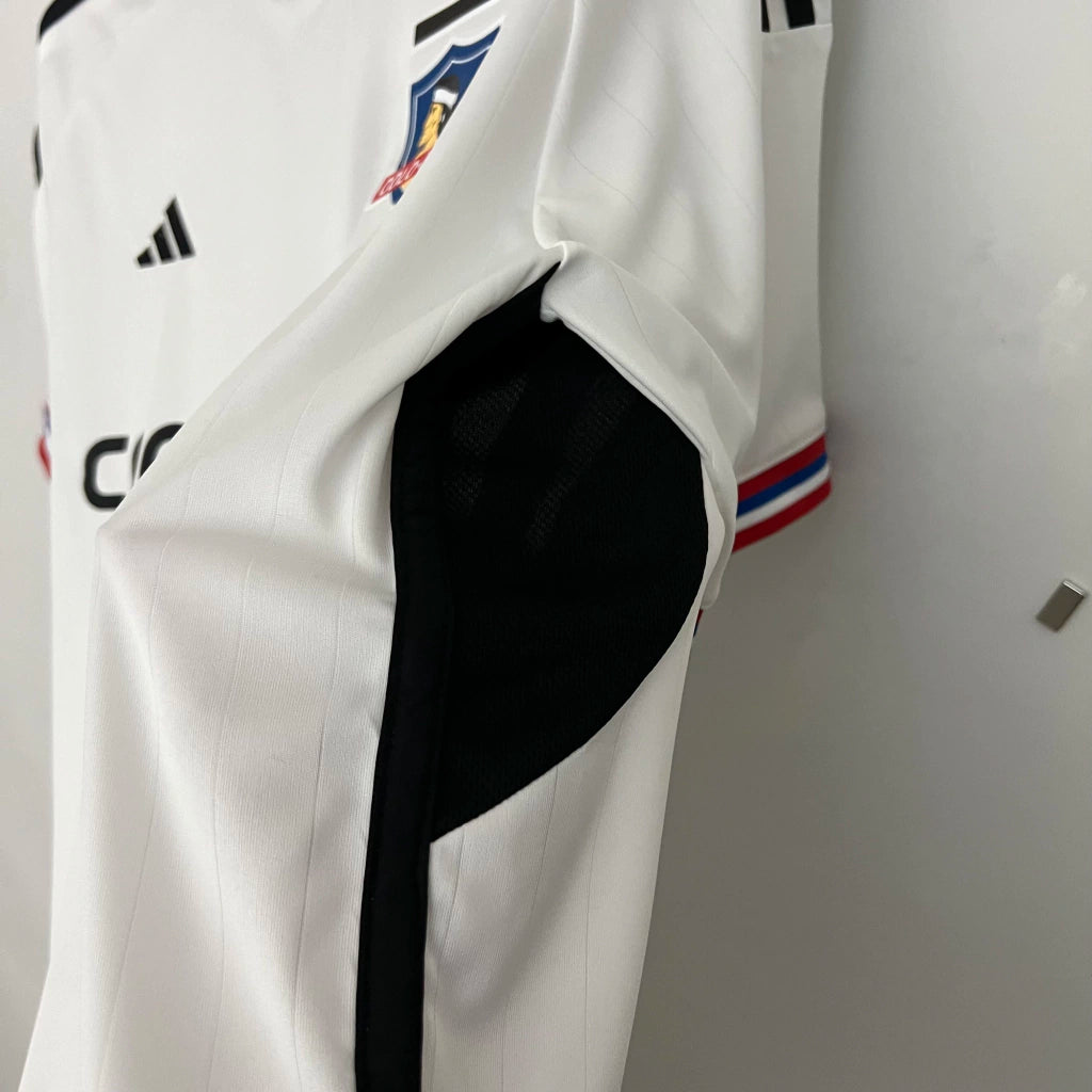 Camisa Colo-Colo I (Home) 23/24 - Torcedor Masculina - Branco - Manto Elegante