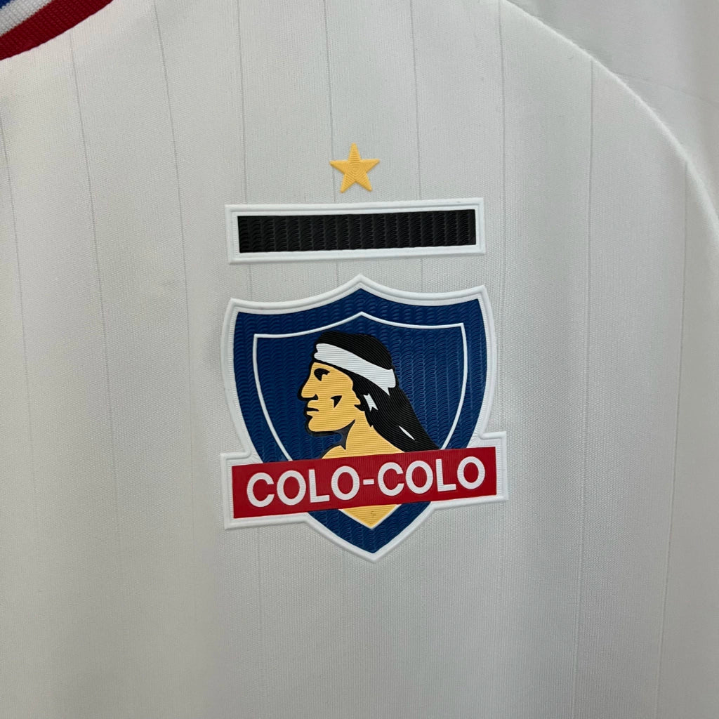 Camisa Colo-Colo I (Home) 23/24 - Torcedor Masculina - Branco - Manto Elegante