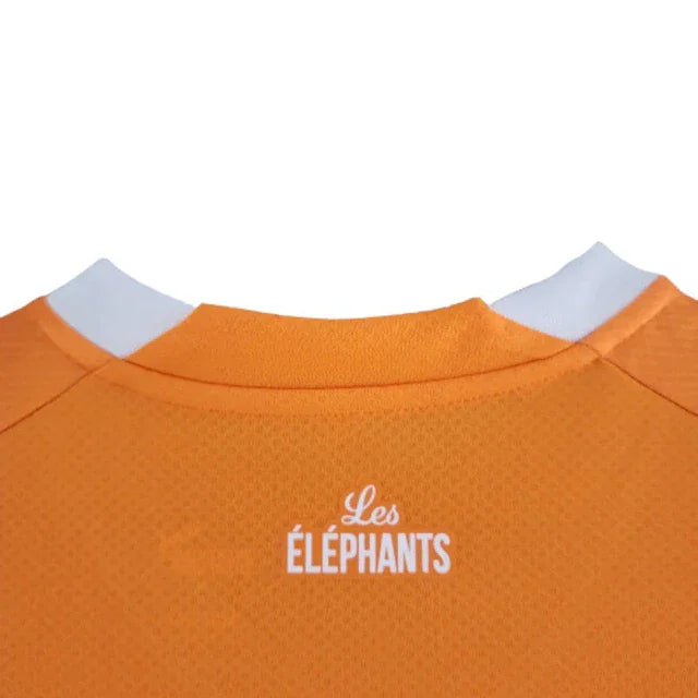 Camisa Seleção da Costa do Marfim I (Home) 2022 - Torcedor Masculina - Laranja - Manto Elegante