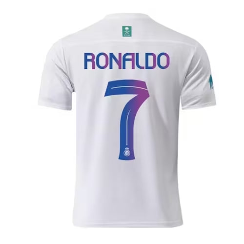 Camisa Al Nassr III Cristiano Ronaldo #7 2023 - Torcedor Masculina - Branco