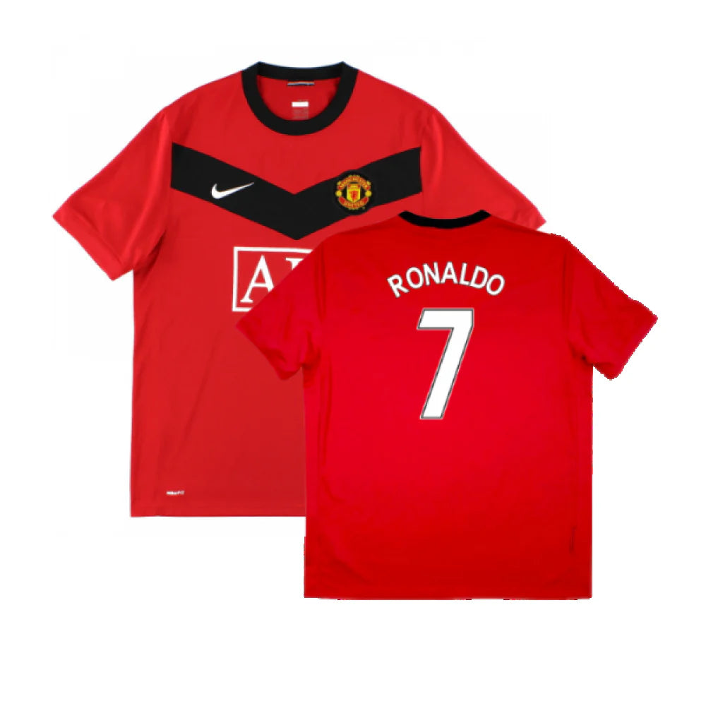 Camisa Retrô Manchester United I Cristiano Ronaldo #7 2009 - Torcedor Masculina - Vermelho