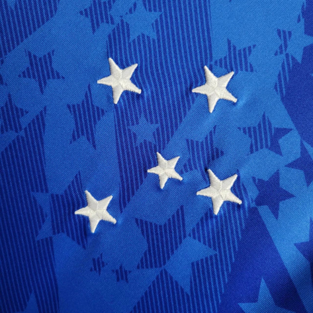 Camisa Cruzeiro I 24/25 - Torcedor Masculina - Azul