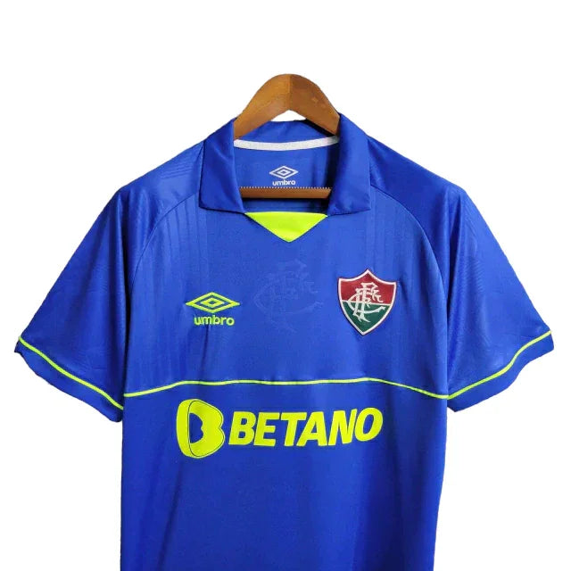 Camisa de Goleiro Fluminense 23/24 - Torcedor Masculina - Azul - Manto Elegante