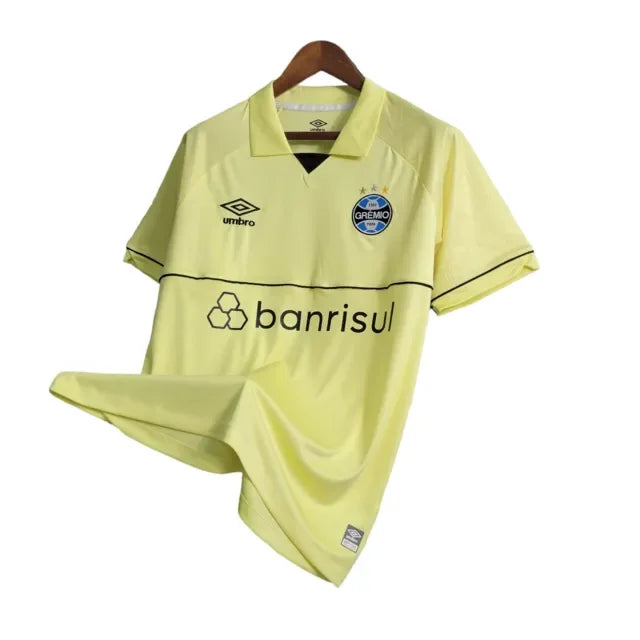 Camisa de Goleiro Grêmio 23/24 - Torcedor Masculina - Amarelo - Manto Elegante