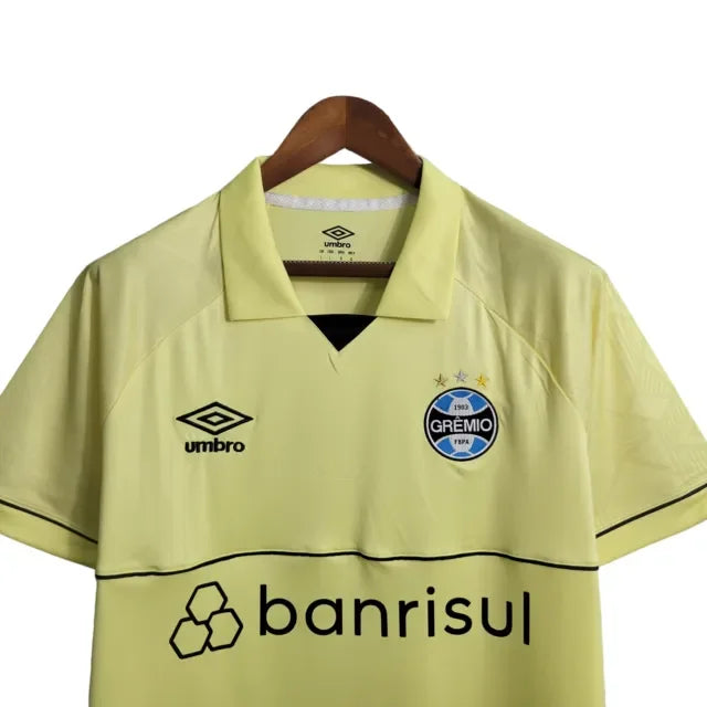 Camisa de Goleiro Grêmio 23/24 - Torcedor Masculina - Amarelo - Manto Elegante