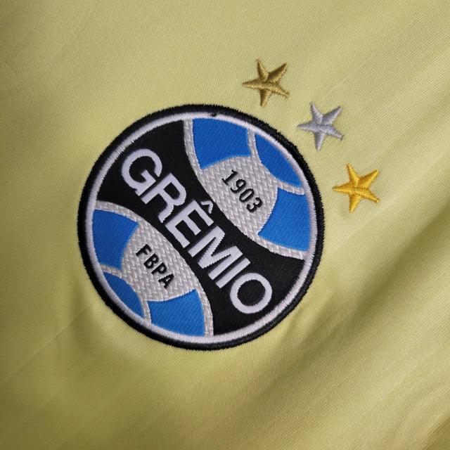 Camisa de Goleiro Grêmio 23/24 - Torcedor Masculina - Amarelo - Manto Elegante