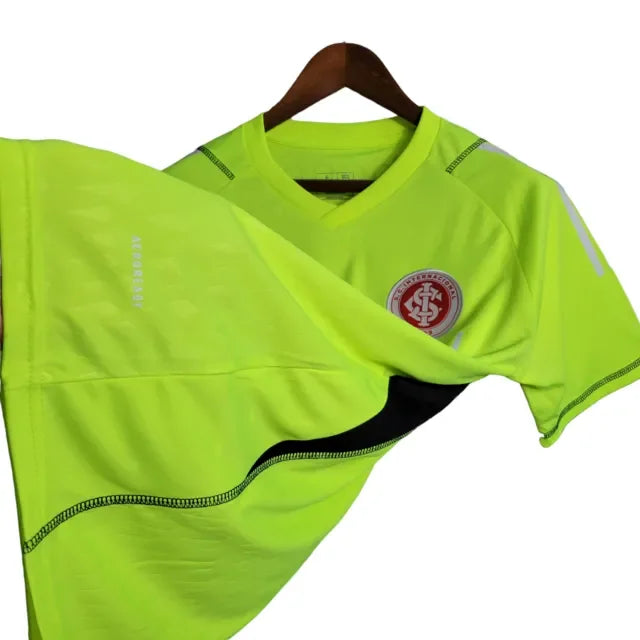 Camisa de Goleiro Internacional 23/24 - Torcedor Masculina - Verde Limão - Manto Elegante