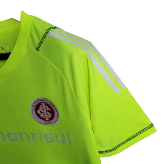 Camisa de Goleiro Internacional 23/24 - Torcedor Masculina - Verde Limão - Manto Elegante