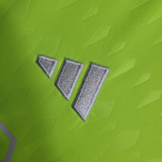 Camisa de Goleiro Internacional 23/24 - Torcedor Masculina - Verde Limão - Manto Elegante