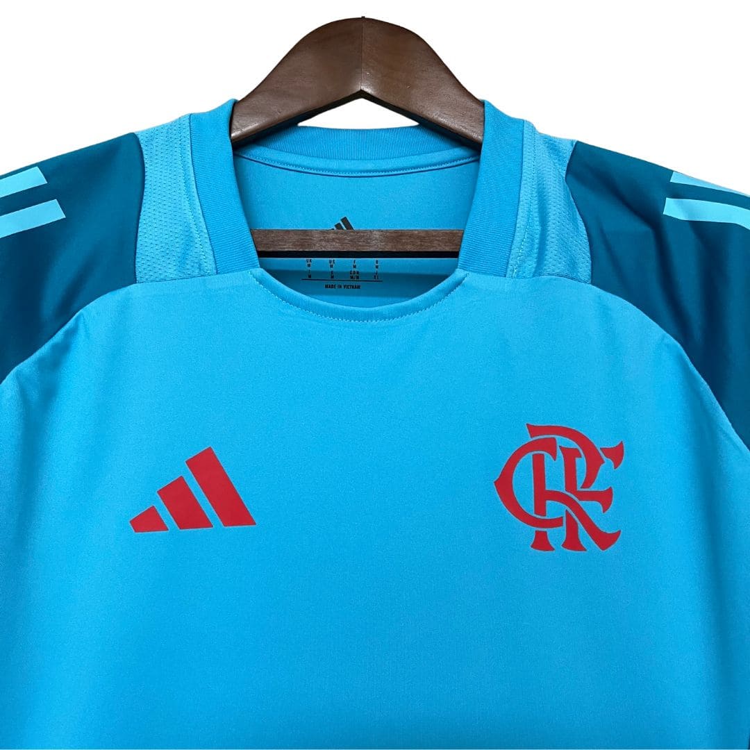 Camisa de Treino Flamengo I 25/26 - Torcedor Feminina - Azul