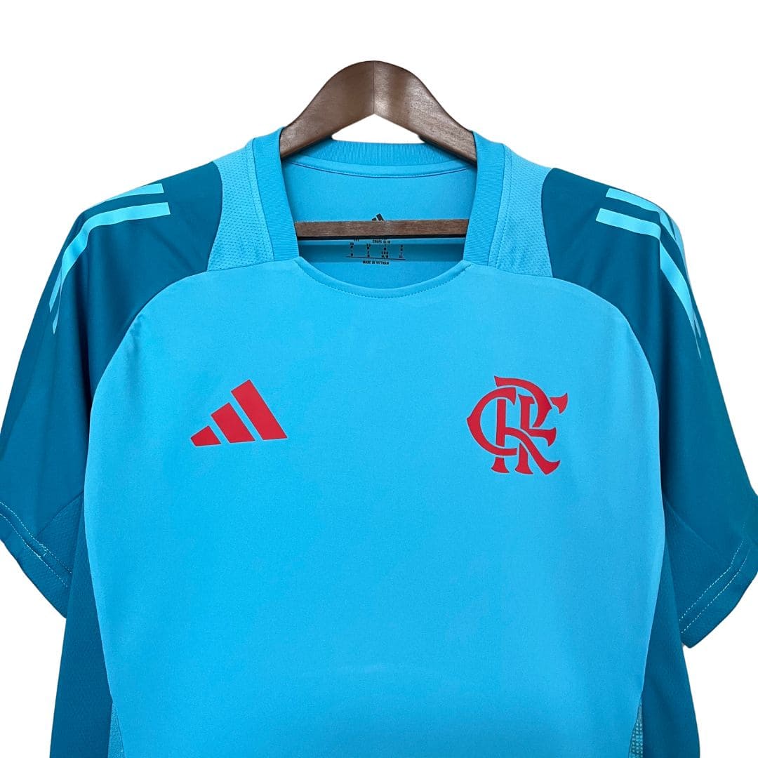 Camisa de Treino Flamengo 25/26 - Torcedor Masculina - Azul