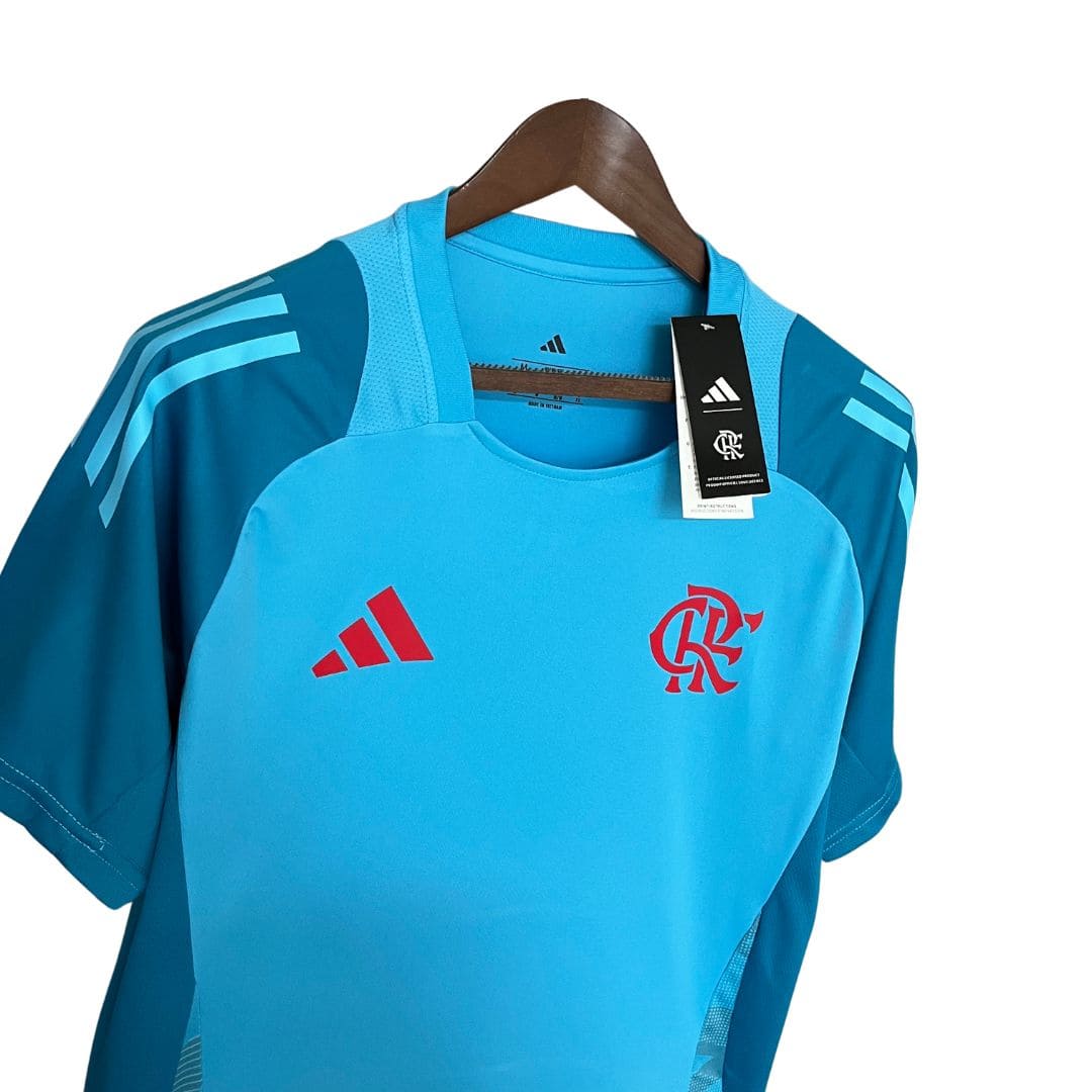 Camisa de Treino Flamengo 25/26 - Torcedor Masculina - Azul
