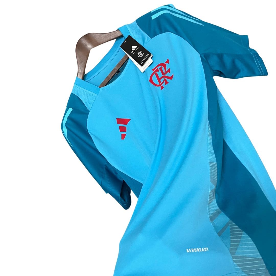 Camisa de Treino Flamengo 25/26 - Torcedor Masculina - Azul