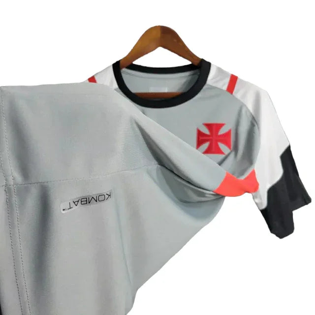 Camisa de Treino Vasco da Gama 23/24 - Torcedor Masculina - Cinza - Manto Elegante