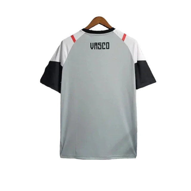 Camisa de Treino Vasco da Gama 23/24 - Torcedor Masculina - Cinza - Manto Elegante