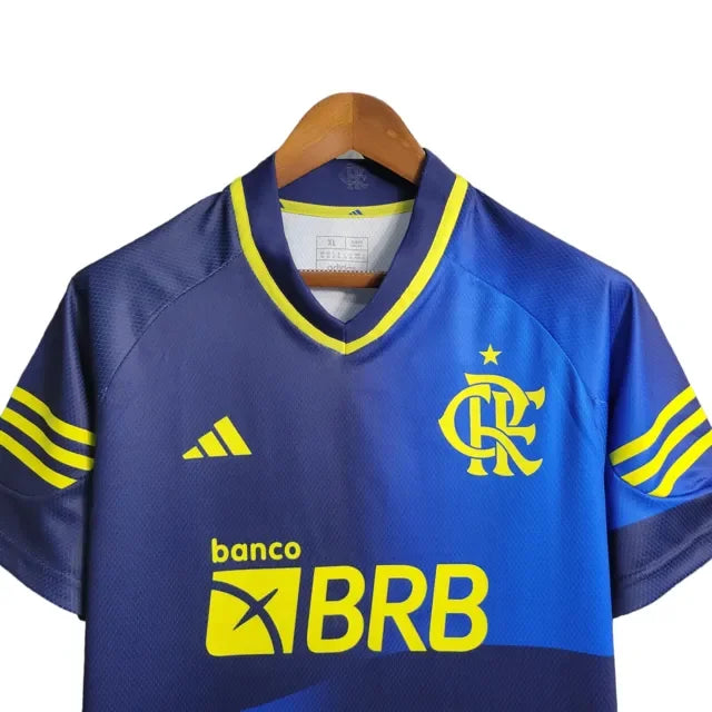 Camisa Flamengo Edição Especial 23/24 - Torcedor Masculina - Azul - Manto Elegante