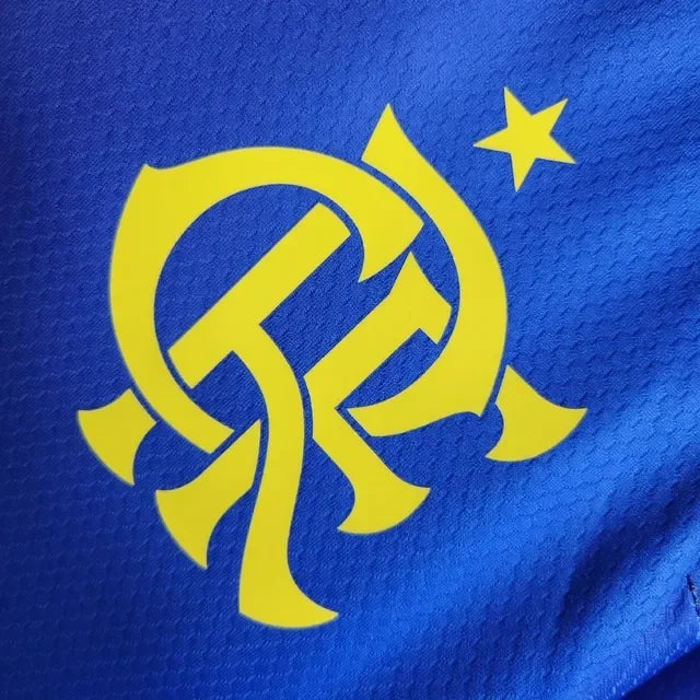 Camisa Flamengo Edição Especial 23/24 - Torcedor Masculina - Azul - Manto Elegante