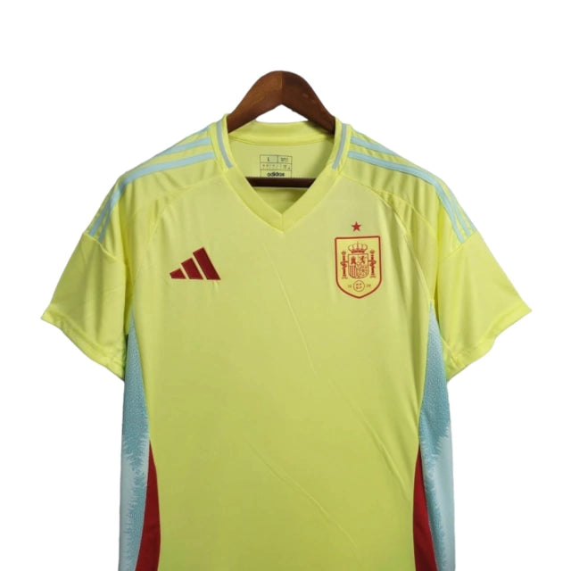 Camisa Seleção da Espanha II (Away) 24/25 - Torcedor Masculina - Amarelo