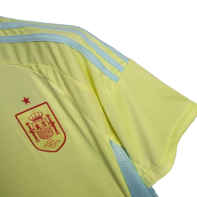 Camisa Seleção da Espanha II (Away) 24/25 - Torcedor Masculina - Amarelo