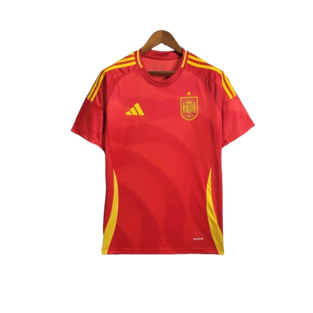 Camisa Seleção da Espanha I (Home) 24/25 - Torcedor Masculina - Vermelho