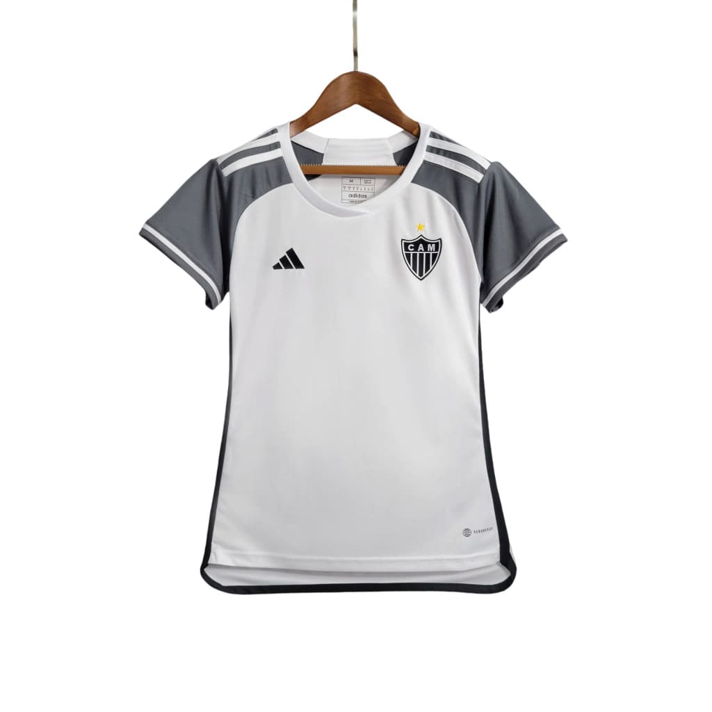 Camisa Atlético Mineiro II 23/24 - Torcedor Feminina - Branco