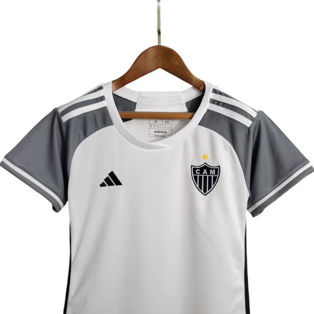 Camisa Atlético Mineiro II 23/24 - Torcedor Feminina - Branco