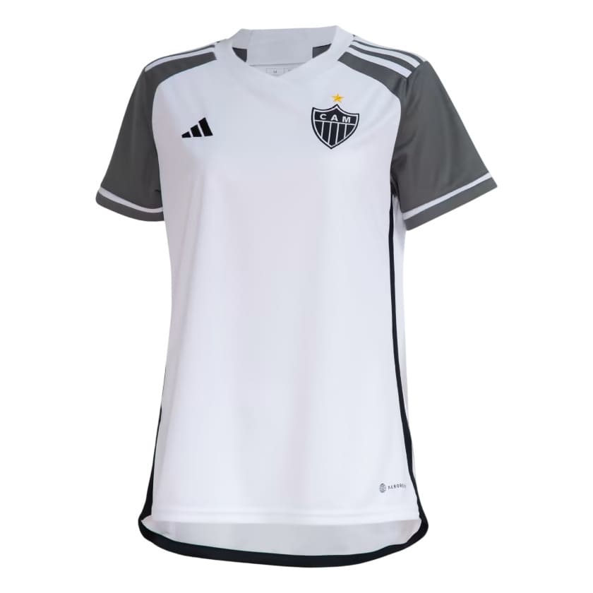 Camisa Atlético Mineiro II 23/24 - Torcedor Feminina - Branco
