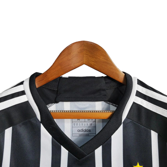 Camisa Atlético Mineiro I 23/24 - Torcedor Feminina - Preto e Branco