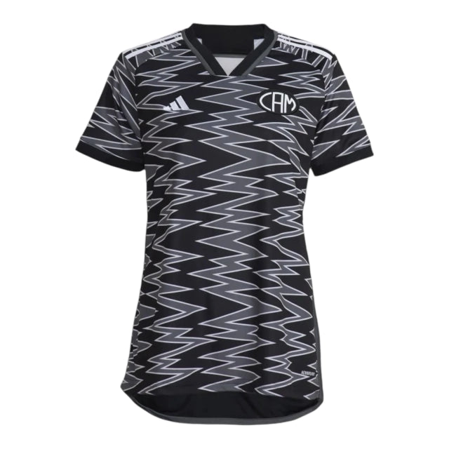 Camisa Atlético Mineiro III 24/25 - Torcedor Feminina - Preto e Cinza