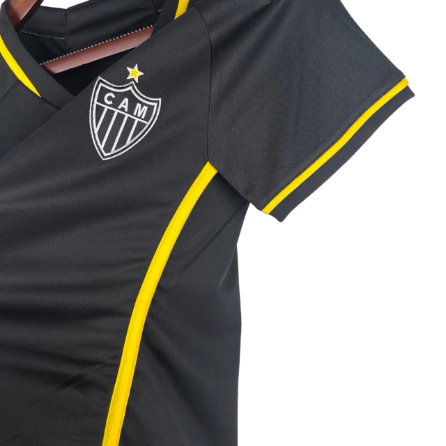 Camisa Atlético Mineiro III 23/24 - Torcedor Feminina - Preto