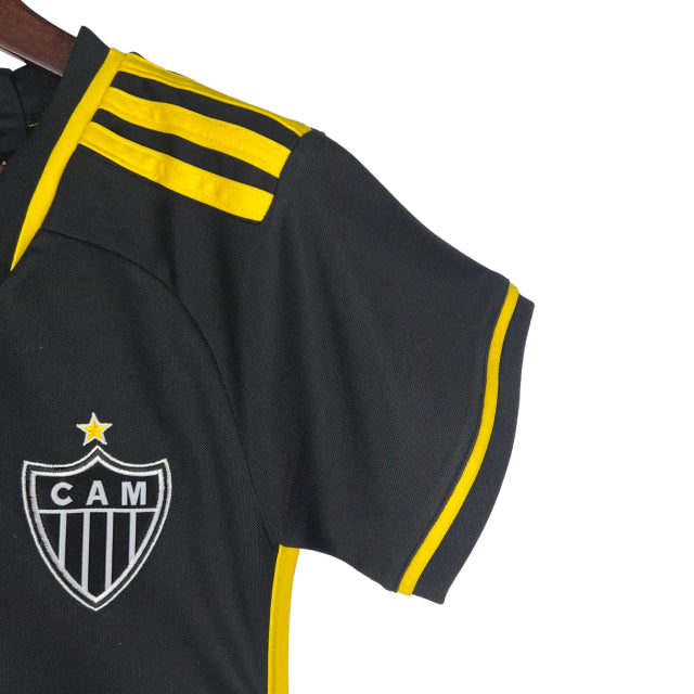 Camisa Atlético Mineiro III 23/24 - Torcedor Feminina - Preto
