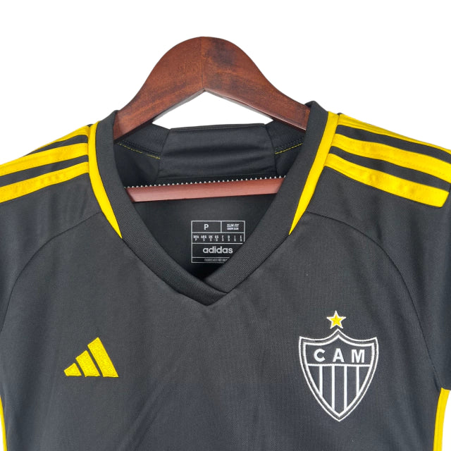 Camisa Atlético Mineiro III 23/24 - Torcedor Feminina - Preto