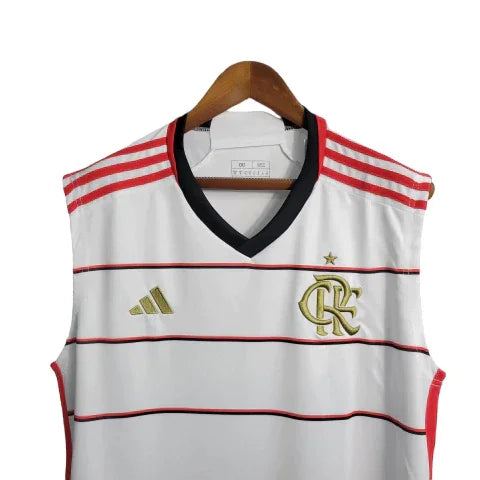 Regata Flamengo II 23/24 - Torcedor Masculina - Branco - Manto Elegante