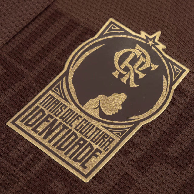 Flamengo Black Awareness Shirt 24/25 - Women's Supporter - Brown