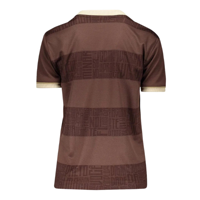 Flamengo Black Awareness Shirt 24/25 - Women's Supporter - Brown