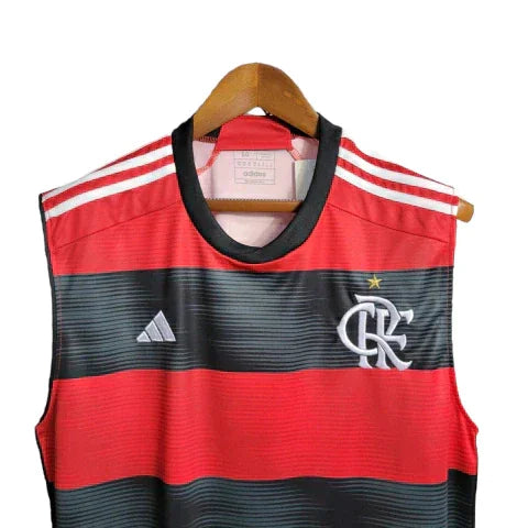 Regata Flamengo I 23/24 - Torcedor Masculina - Vermelho e Preto - Manto Elegante