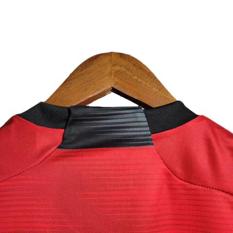 Regata Flamengo I 23/24 - Torcedor Masculina - Vermelho e Preto - Manto Elegante