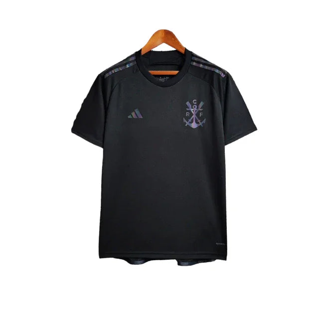 Camisa Flamengo III 23/24 - Torcedor Masculina - Preto - Manto Elegante