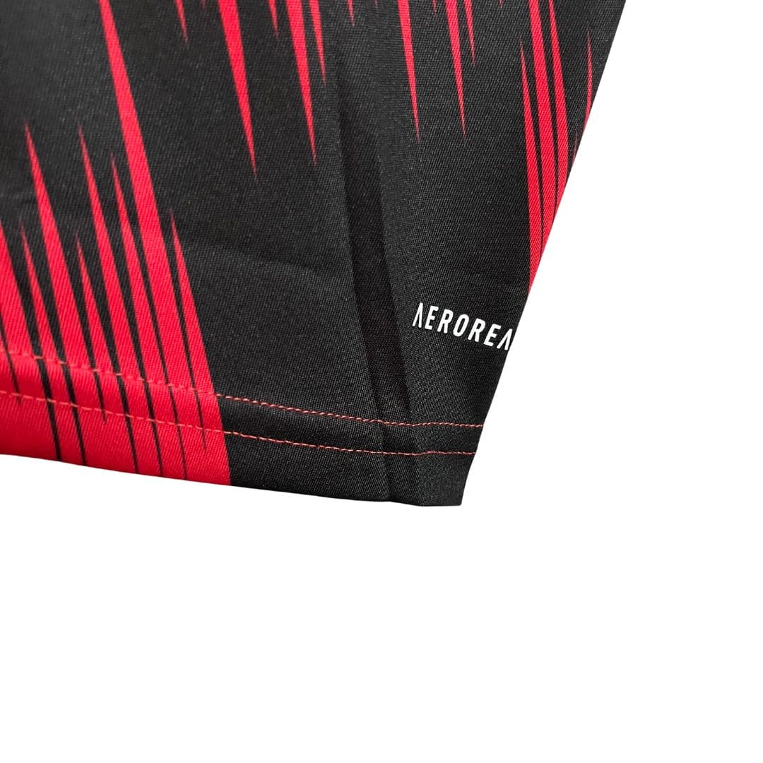 Camisa Pré Jogo Flamengo 25/26 - Torcedor Masculina - Vermelha e Preta