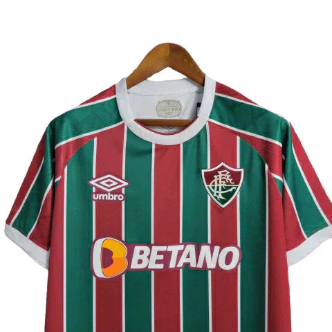 Camisa Fluminense I 23/24 - Torcedor Masculina - Tricolor - Manto Elegante