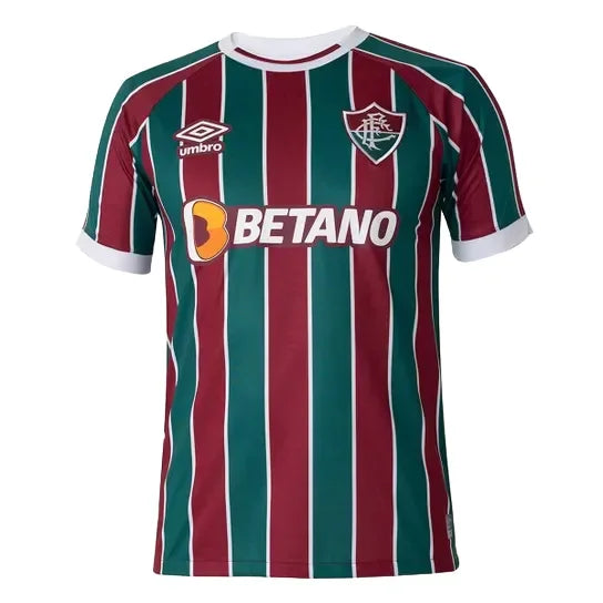 Camisa Fluminense I 23/24 - Torcedor Masculina - Tricolor - Manto Elegante