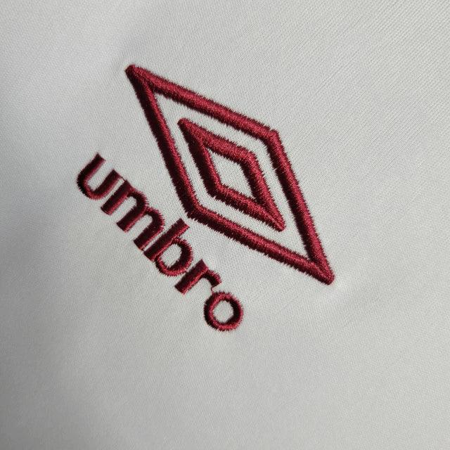 Camisa de Treino Fluminense 23/24 - Torcedor Masculina - Branco - Manto Elegante