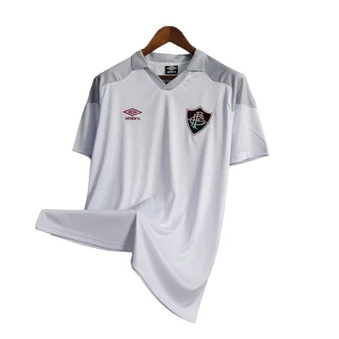 Camisa de Treino Fluminense 23/24 - Torcedor Masculina - Branco - Manto Elegante
