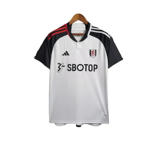 Camisa Fulham I (Home) 23/24 - Torcedor Masculina - Branco - Manto Elegante