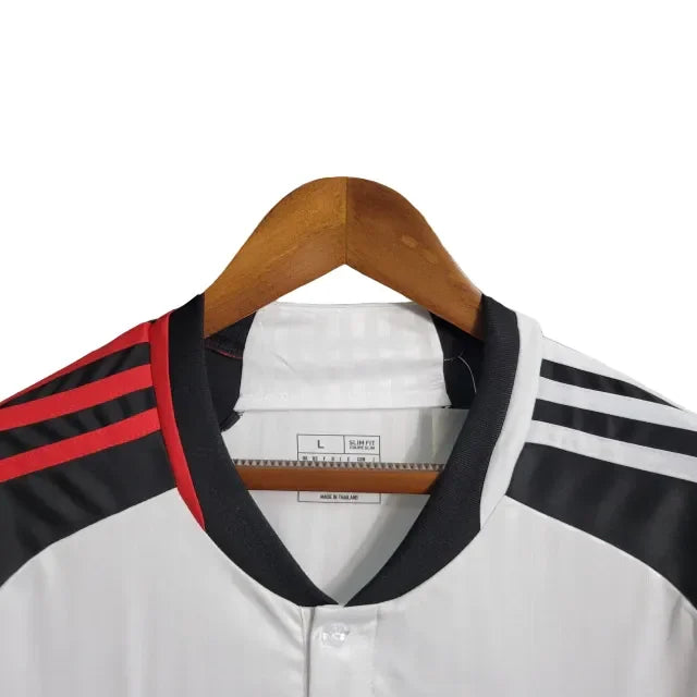 Camisa Fulham I (Home) 23/24 - Torcedor Masculina - Branco - Manto Elegante