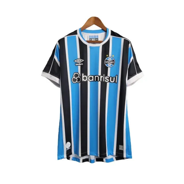Camisa Grêmio I 23/24 - Torcedor Masculina - Azul - Manto Elegante