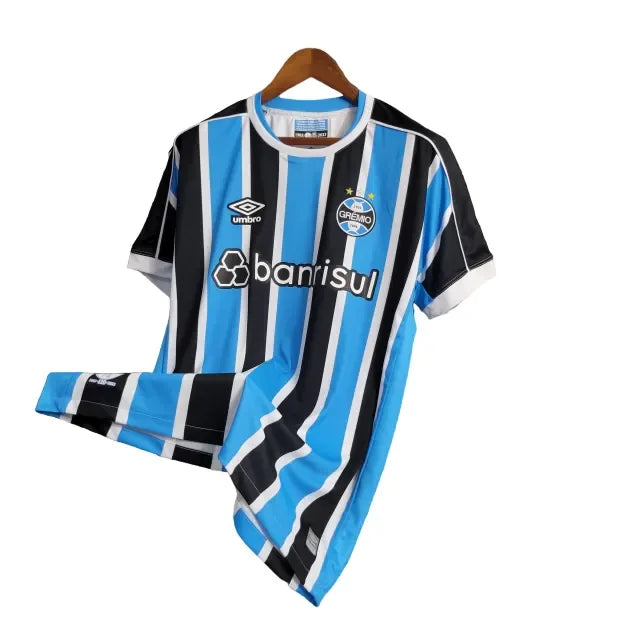 Camisa Grêmio I 23/24 - Torcedor Masculina - Azul - Manto Elegante