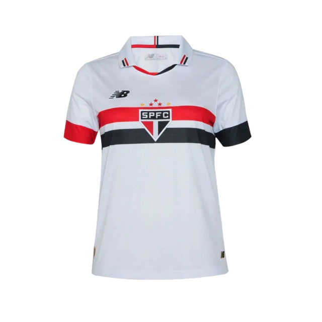 Camisa São Paulo I 24/25 - Torcedor Feminina - Branco